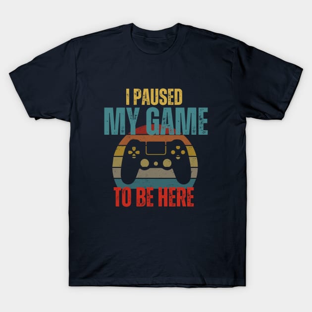 Retro Gaming T-Shirt by Teeshop